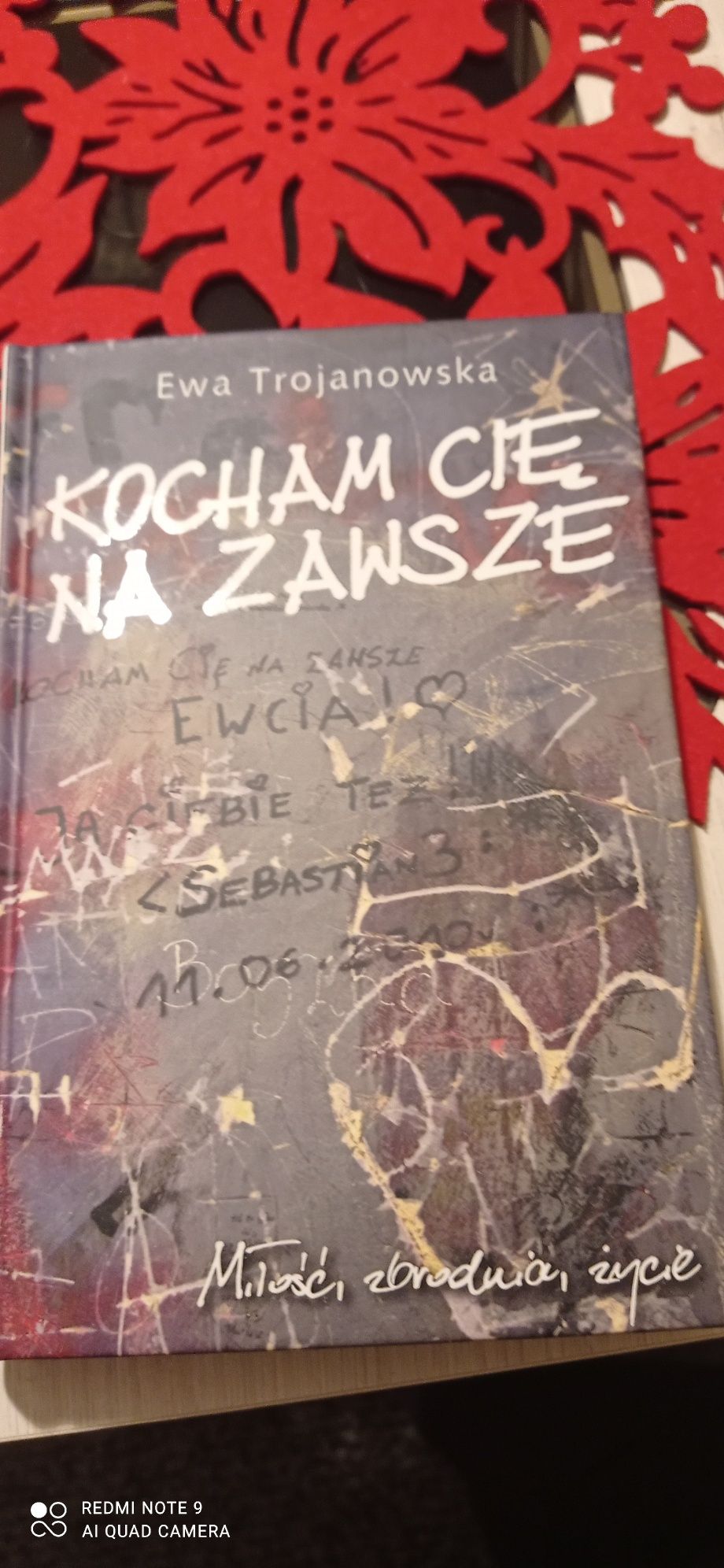 Książka "Kocham Cię na zawsze" Ewy Trojanowskiej