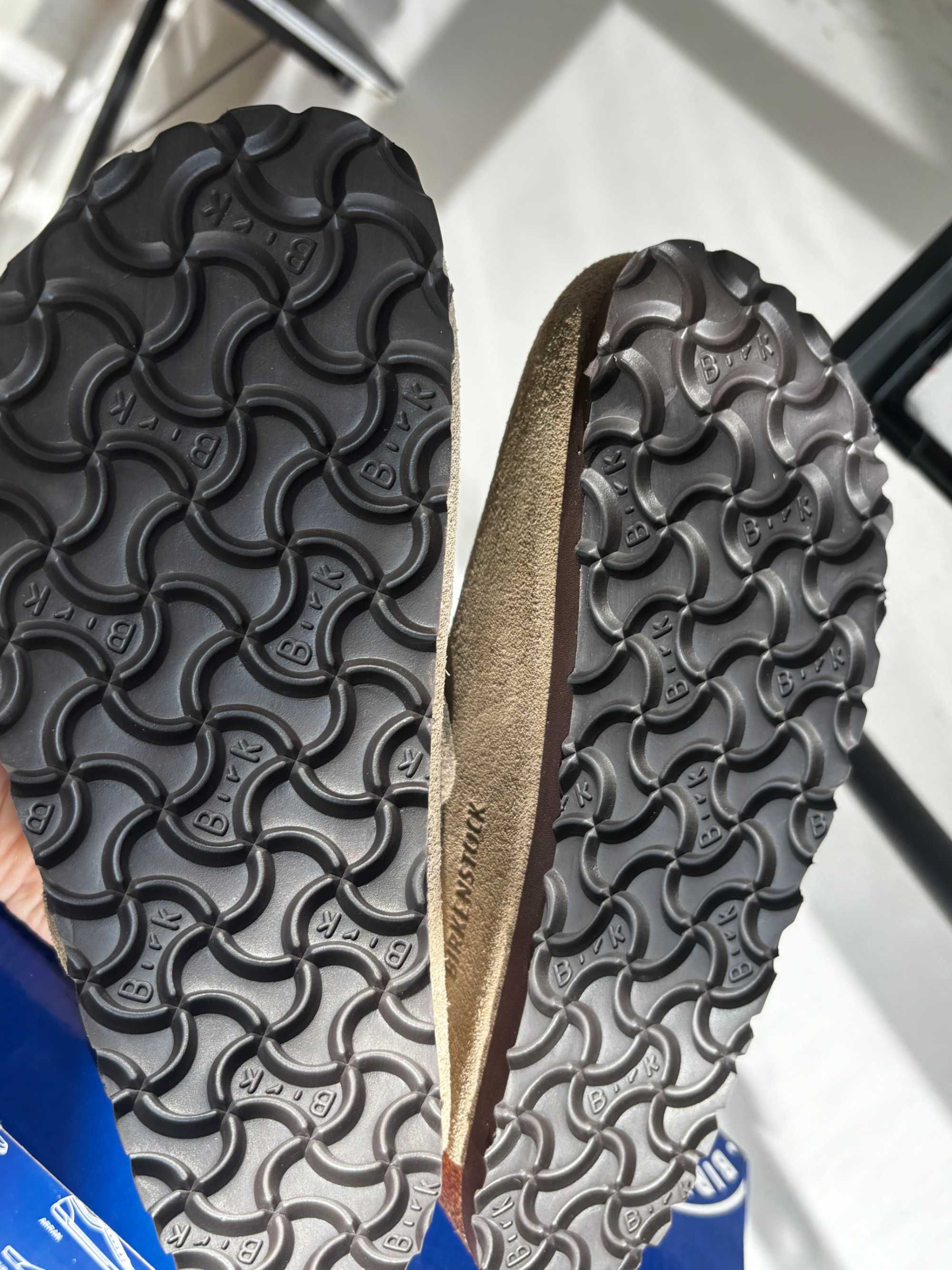 ButyDamskie BirkenstockBostonBSTaupe Trampki Suede Roz.40