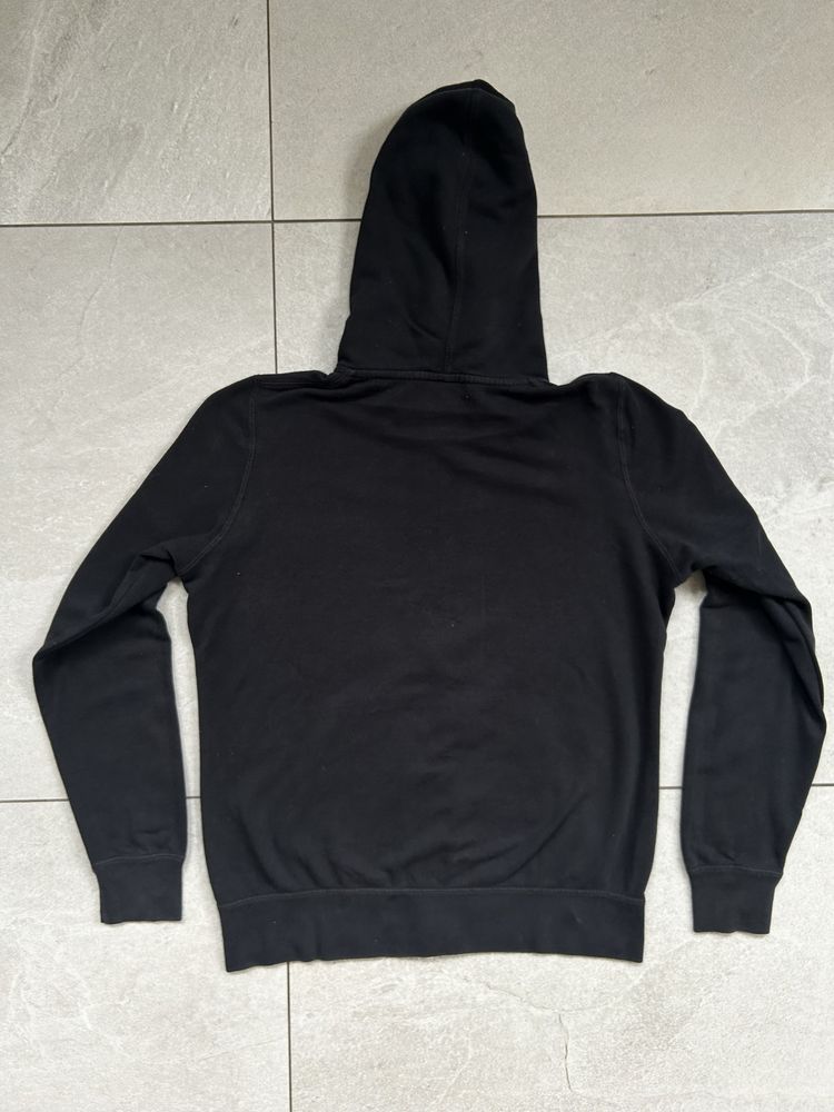 Damska czarna bluza z kapturem nike