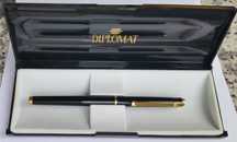 Pióro wieczne Diplomat Traveller, black gold