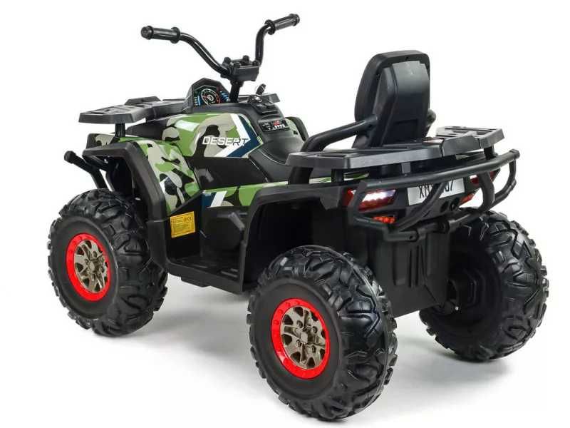 Duży QUAD elektryczny dla dzieci 4x4 na akumulator + PILOT