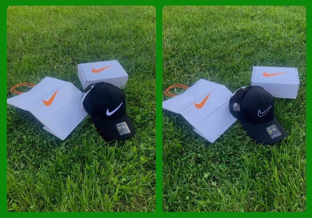 Чорна/біла бейсболка nike classic99 swoosh flex