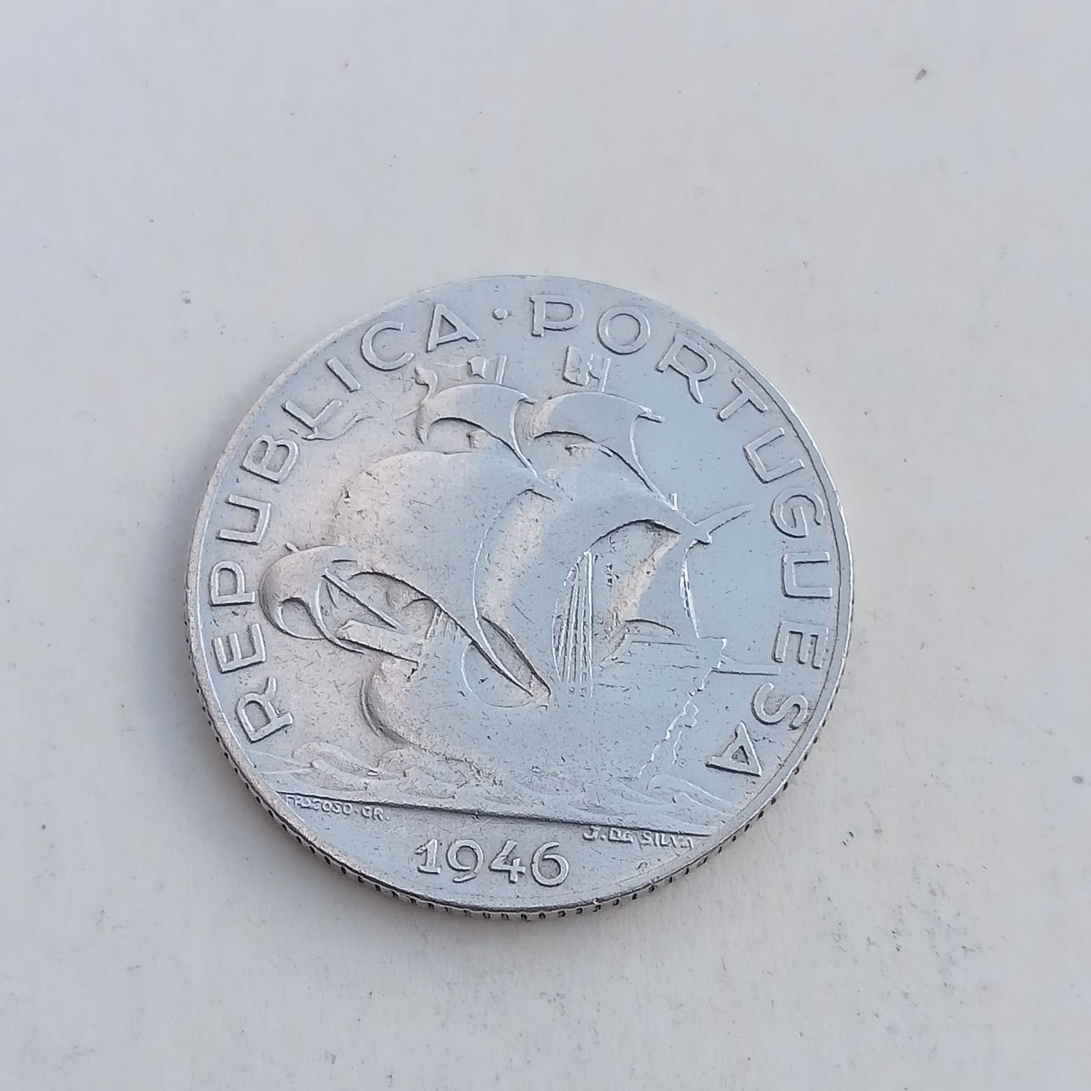Moeda  2.50 prata 1946