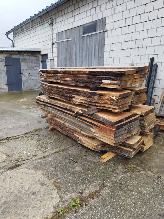 Tarcica dębowa. Deski foszty bale. Dąb.