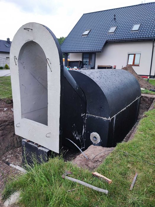 Szambo betonowe 10m3 szamba zbiorniki betonowe na deszczczówkę na wodę