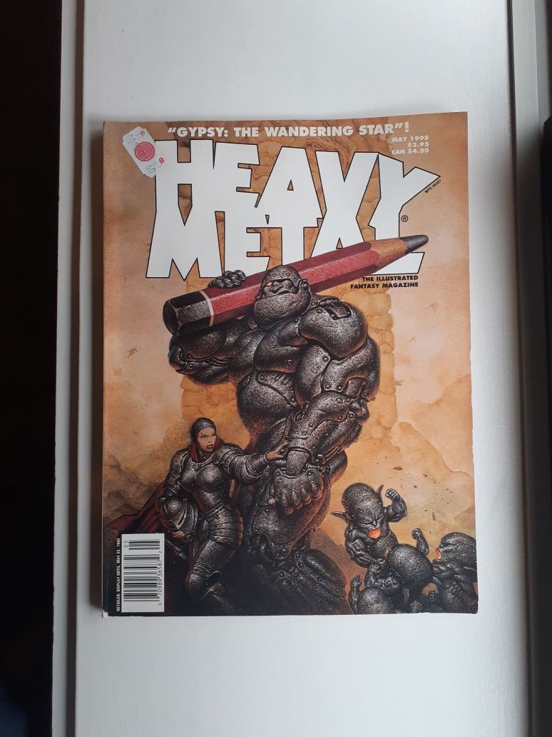 Heavy metal ilustrated magazine