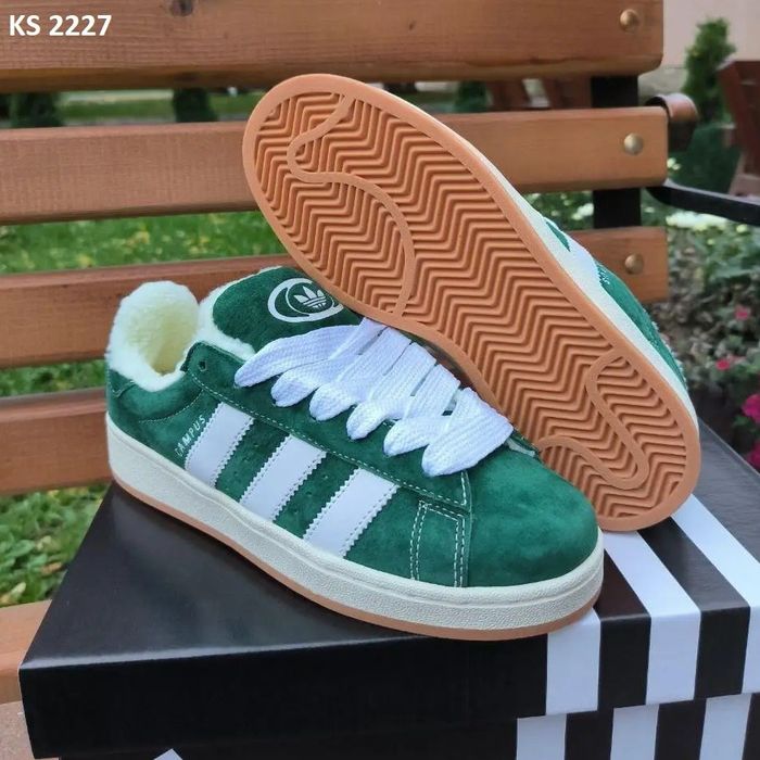 Adidas Campus 00s Green ЗИМА
