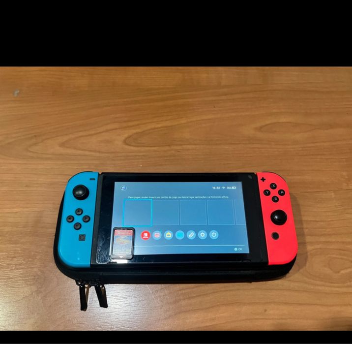 Nintendo switch como nova