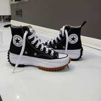 Converse run star hike conversy platform lift czarne r.37