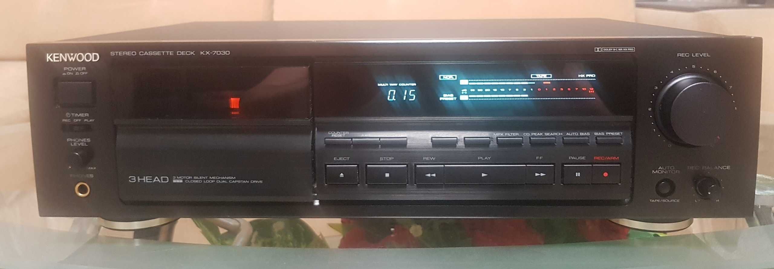 Кассетная дека Kenwood KX-7030 made in Japan