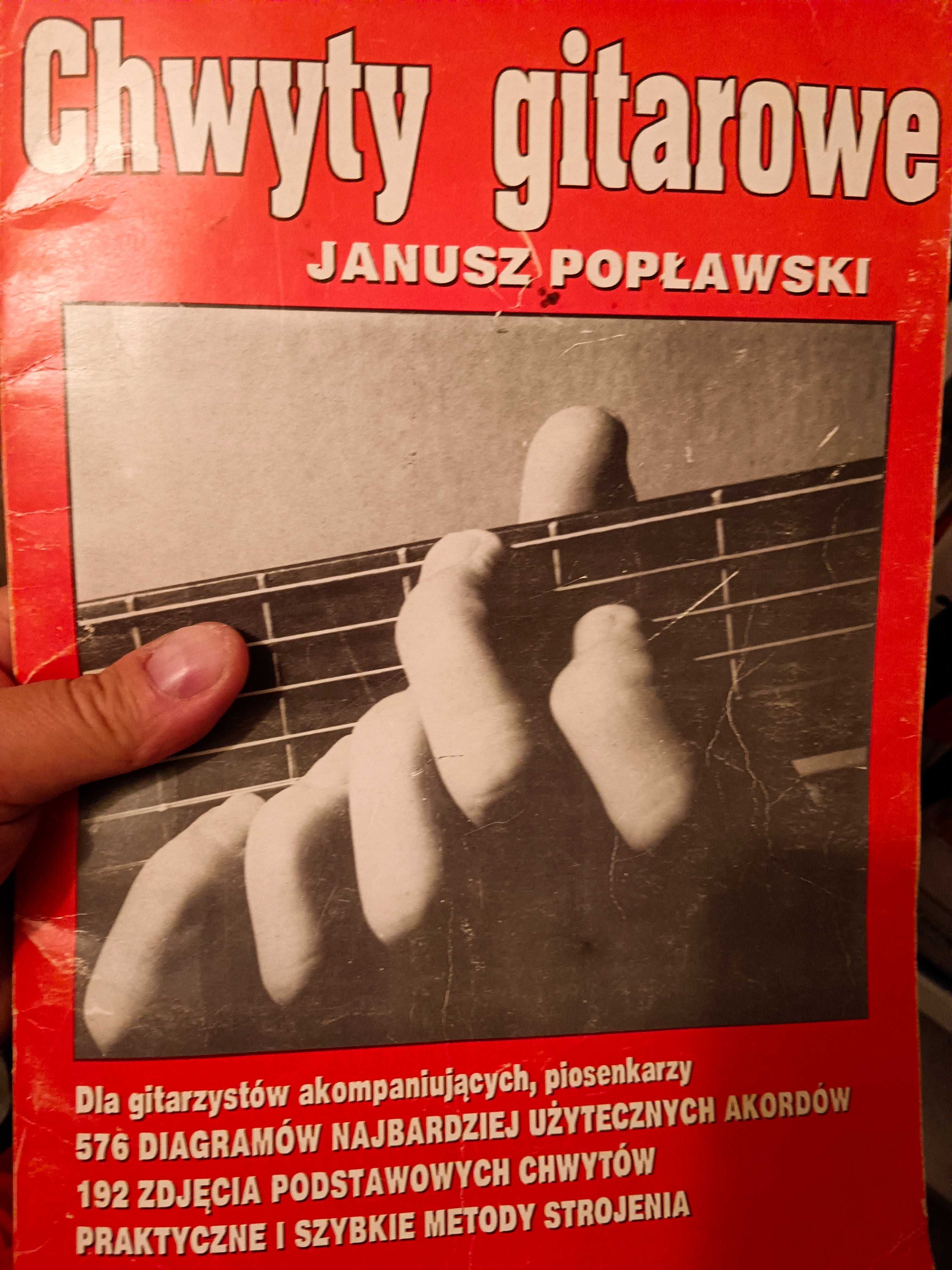 Książka chwyty gitarowe real foto