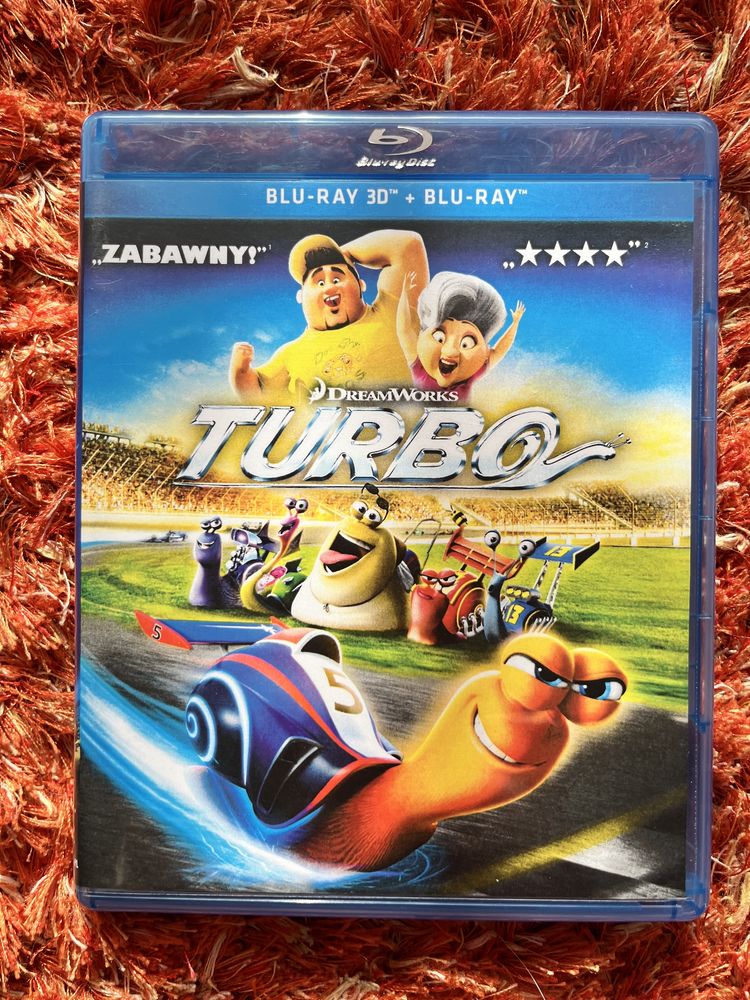 TURBO Bluray - Bajka PL 3D + 2D