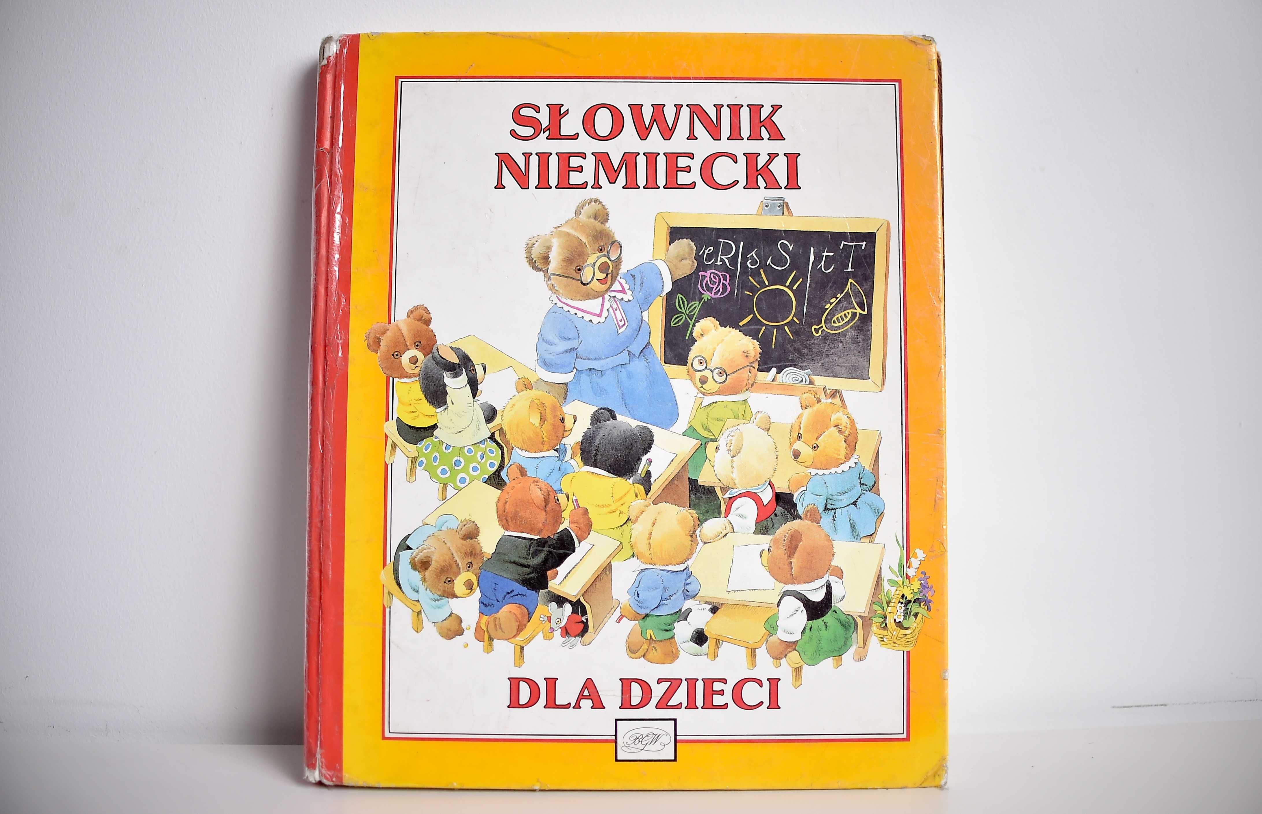 Książka # Słownik Niemiecki dla dzieci Ton Wolf