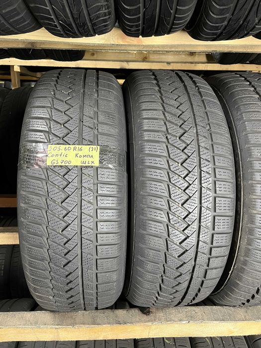 GS700 Зимові шини 205/60r16 Continental WinterContact TS850P комплект