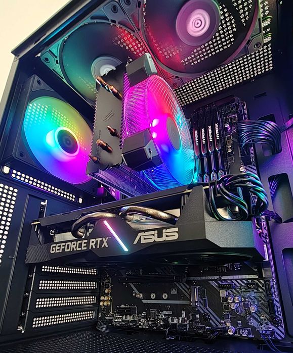 i5 10400F • RTX 2070 • 16GB RAM • SSD - komputer do gier RGB