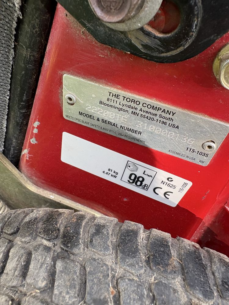Kosiarka profesjonalna TORO 22200TE 63cm Pompa oleju Kawasaki fj180v