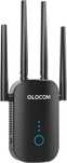 QLOCOM 2024 Nowy potężny wzmacniacz WiFi do domu 1200 Mb s