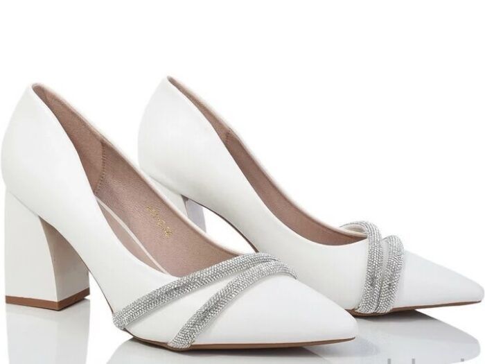 Весільні туфлі шкіряні