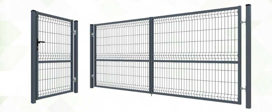 Ogrodzenie panelowe 3D h- 153cm Panel, Podmurówka SUPER CENY