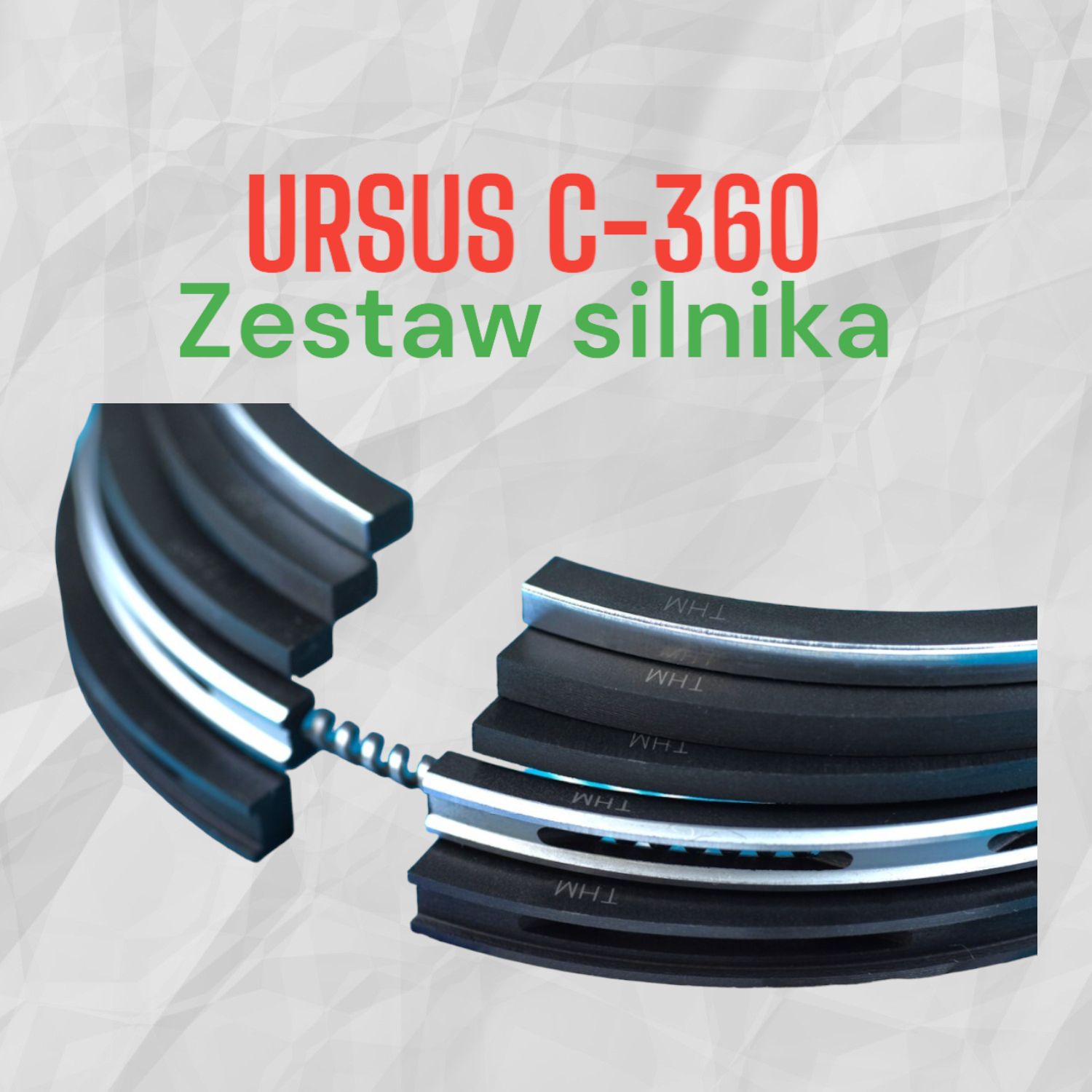 URSUS C-360 - Zestaw silnika Komplet  THM  Gwarancja  FV