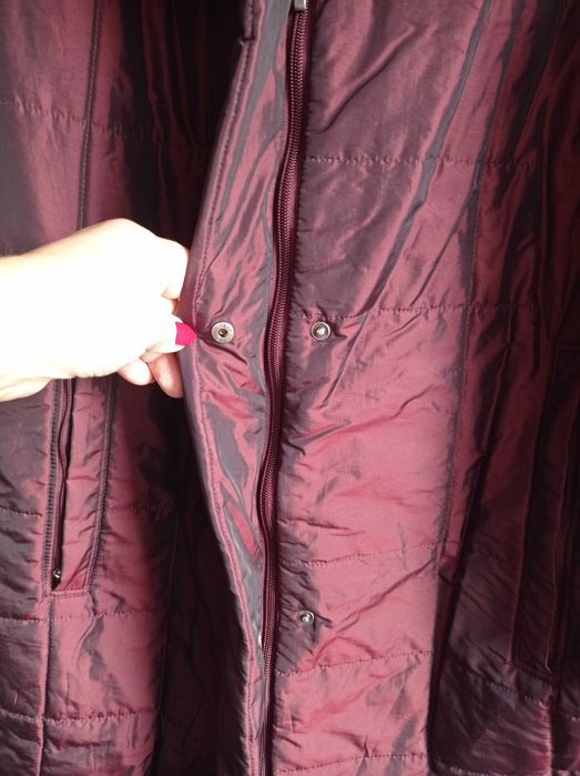 Kurtka ocieplana w dużym rozmiarze 52