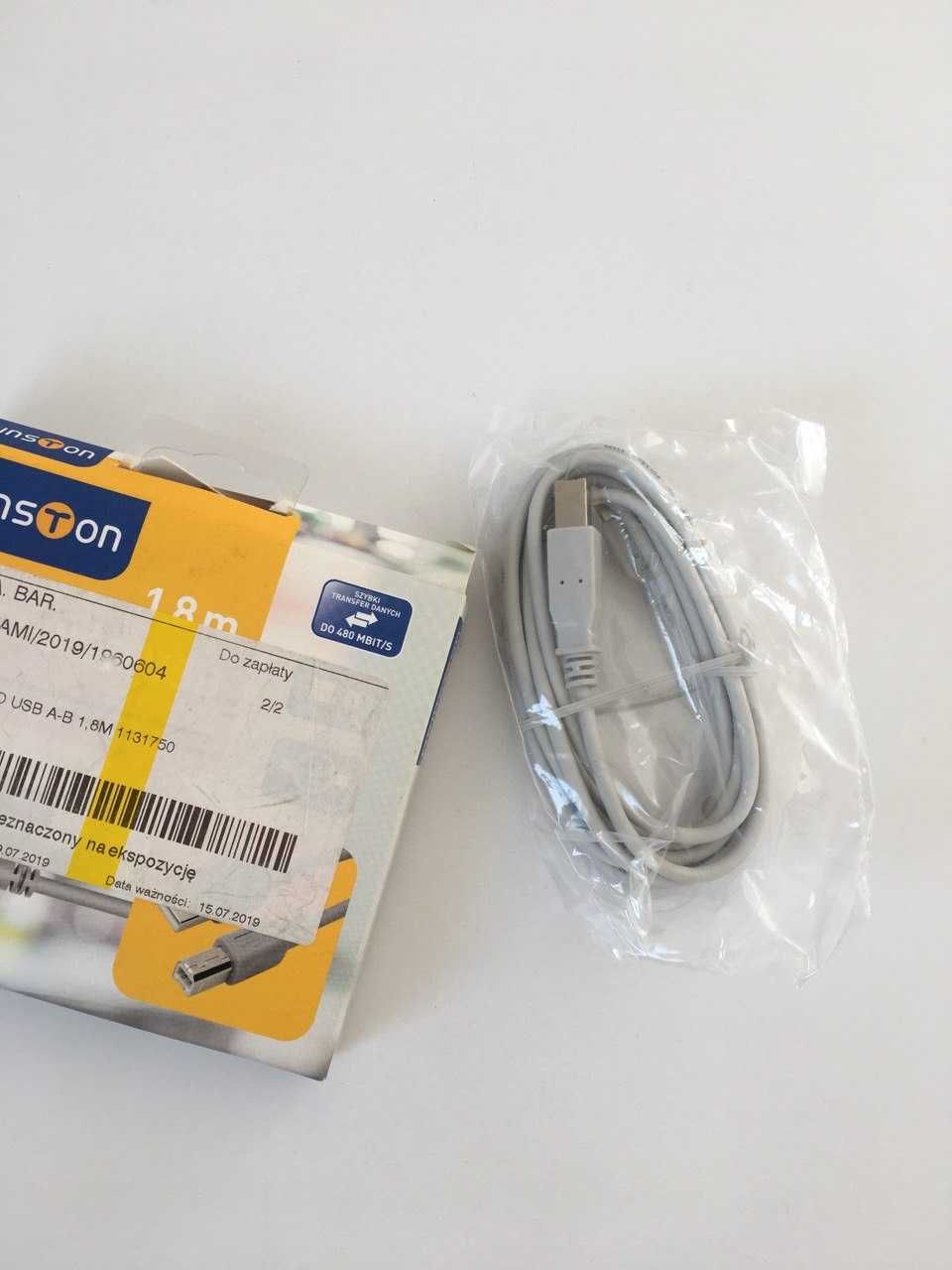 Kabel/ przewód USB marki Reinston długość 1.8 metra