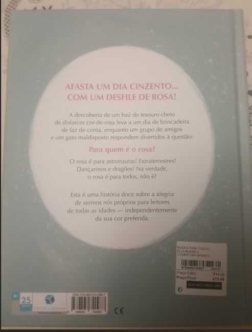 Rosa é para Todos! de Ella Russell; Ilustração: Udayana Lugo