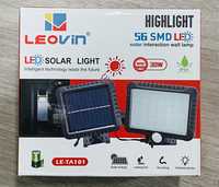 Projector Led Solar c/ sensor e bateria