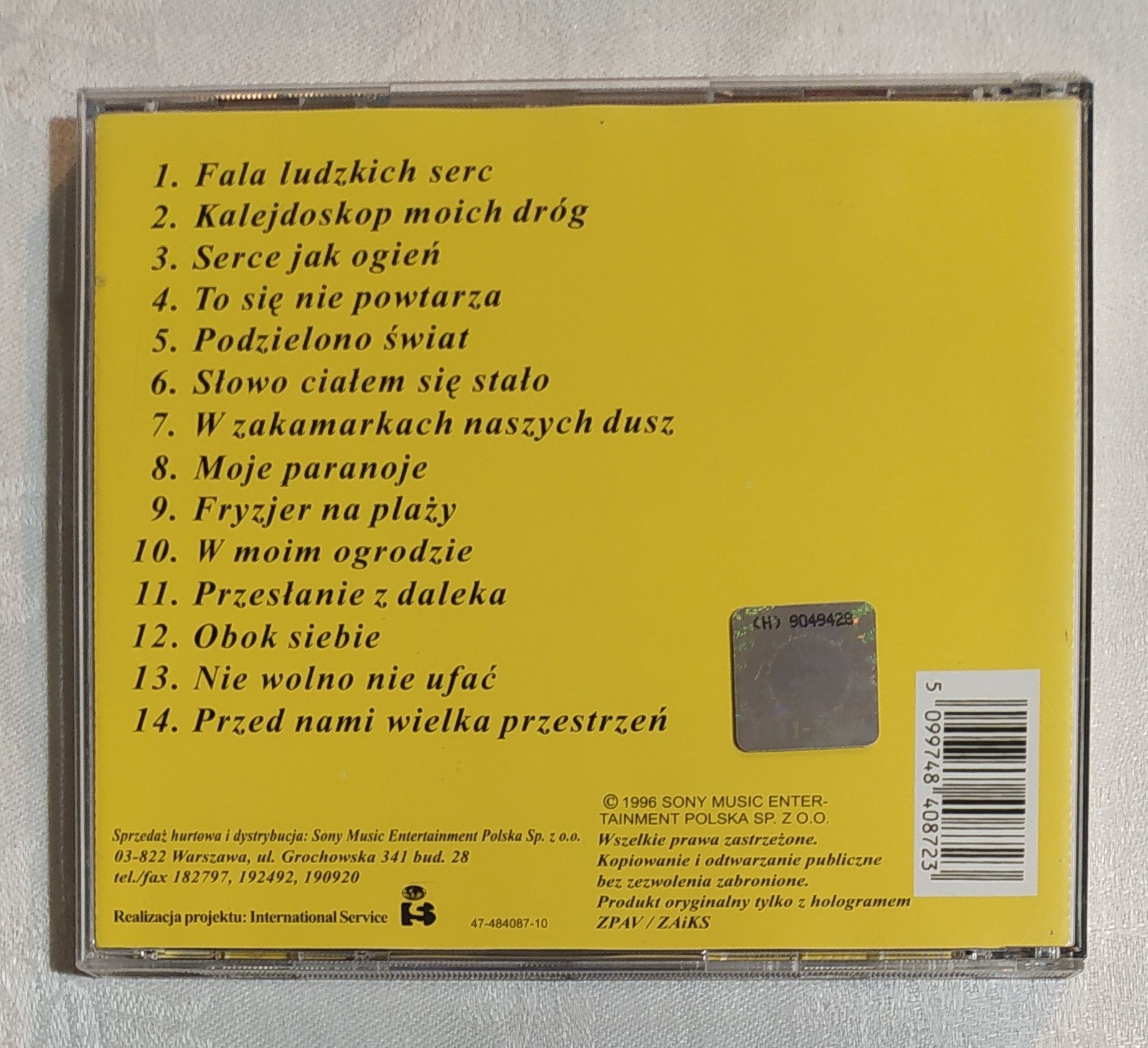 Płyta CD - Daab To Co Najlepsze z Dziesięciu Lat 1983-93 / wyd. 1996 r