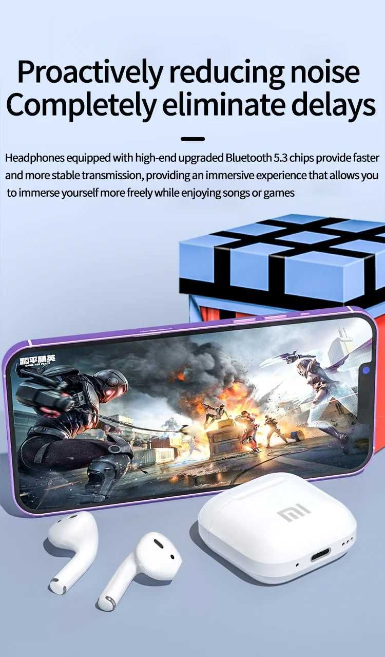 XIAOMI AP05I słuchawki MIJIA z mikrofonem dla Androida iOS Smartphone