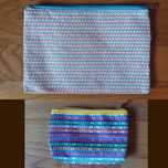 2 pochetes coloridas
