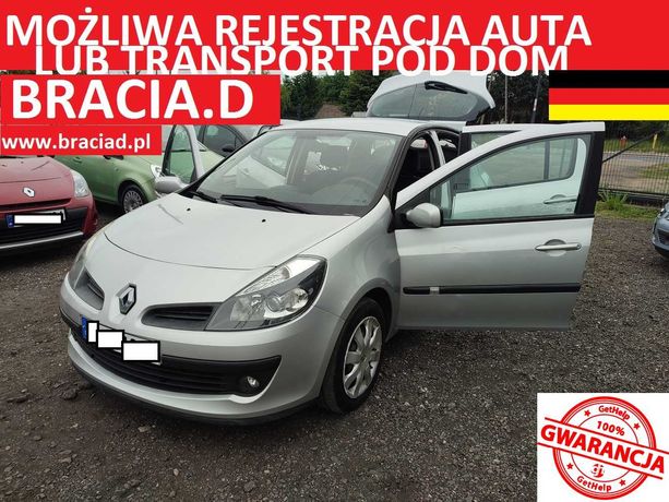 CLIO 1,6 Benzyna 12/ 2006r MAŁY PRZEBIEG Niemiec 100% Opłat