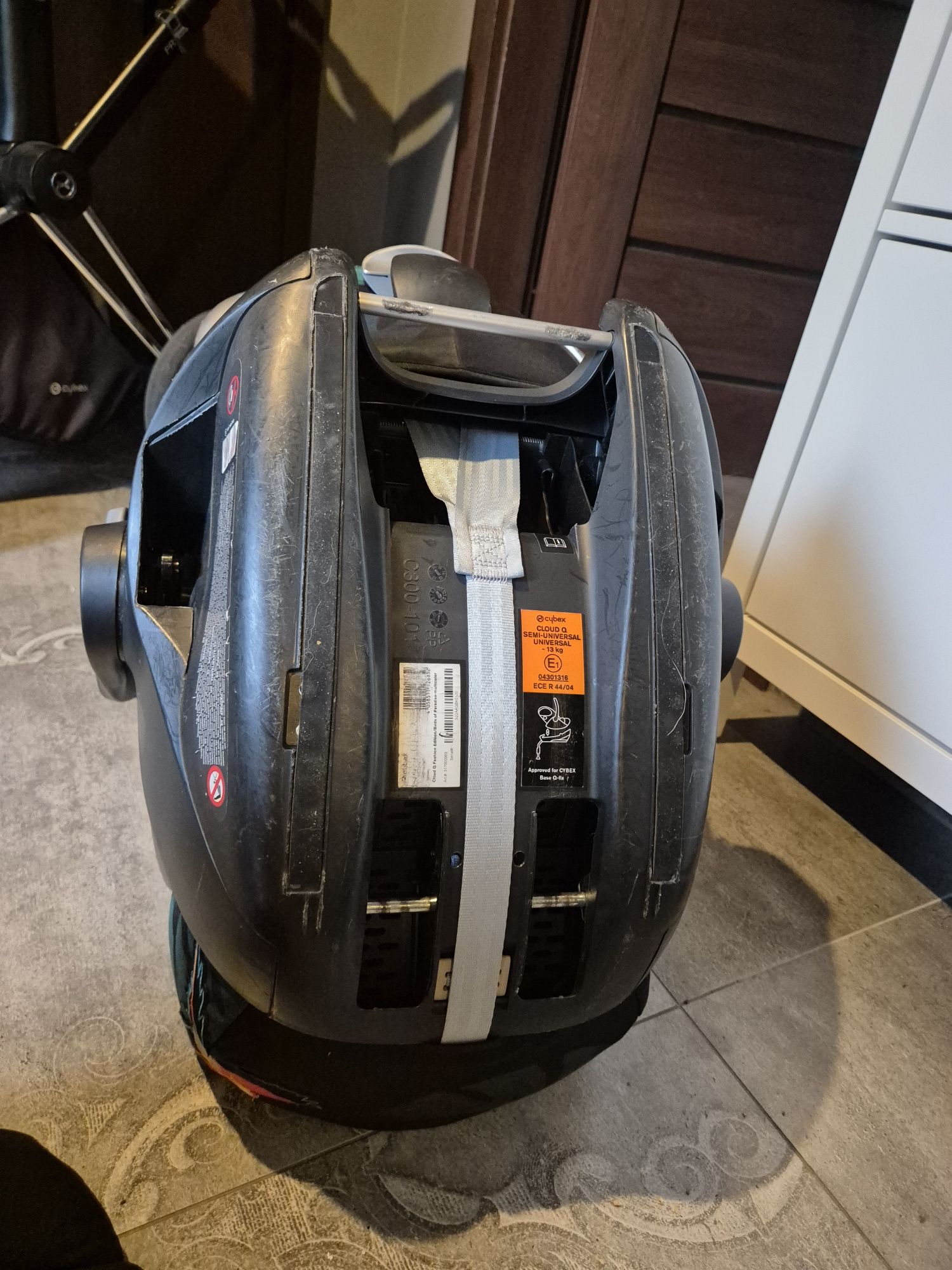 Cybex cloud-q 0-13kg nosidełko fotelik samochodowy+ baza cybex birds o