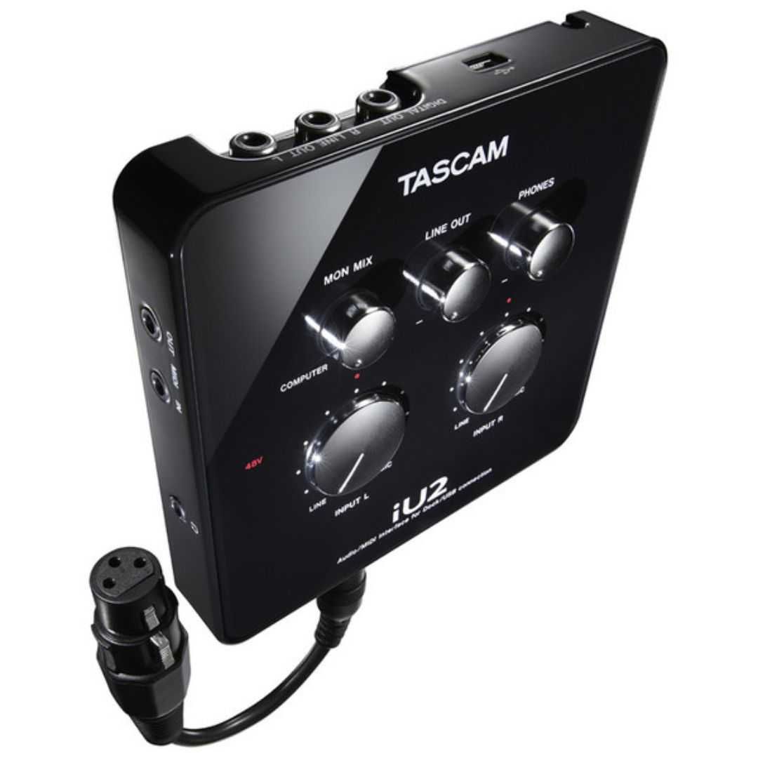 Tascam iU2 – Audio/MIDI Interface para iPod, iPhone, and iPad