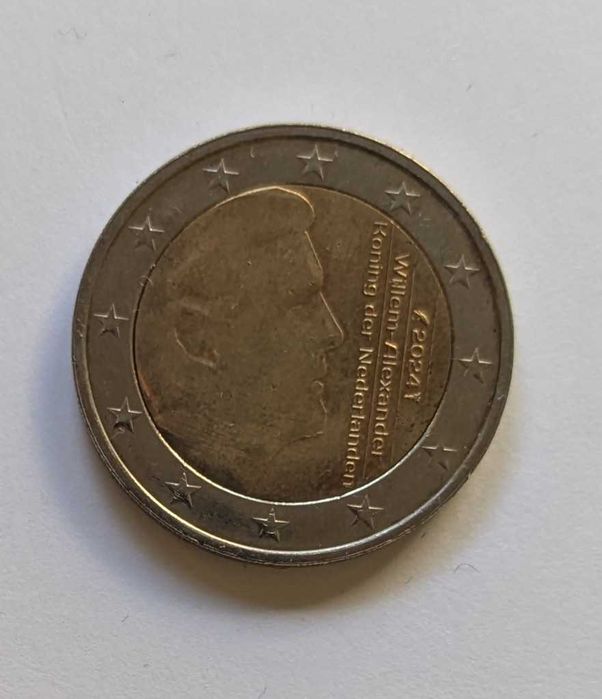 Moeda 2 Euros / 2€ - 2024 - Holanda . Países Baixos - Euro
