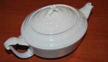 Bule de Porcelana Branco Electro-Cerâmica Candal (Tem Carimbo)