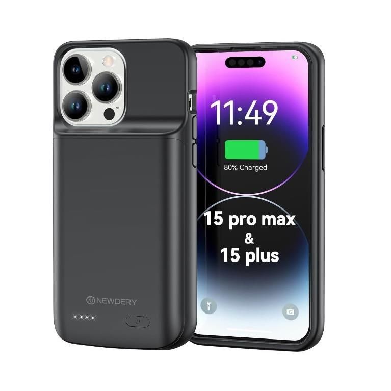 Etui Z Baterią Newdery Do Apple Iphone 15 Pro Max