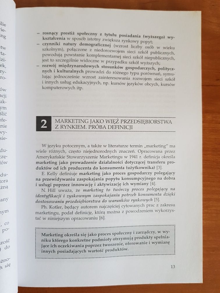 Marketing usług edukacyjnych Kazimierz P. Mazur