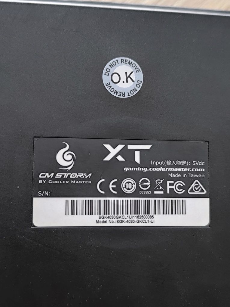 Klawiatura mechaniczna CM Storm Quick Fire XT