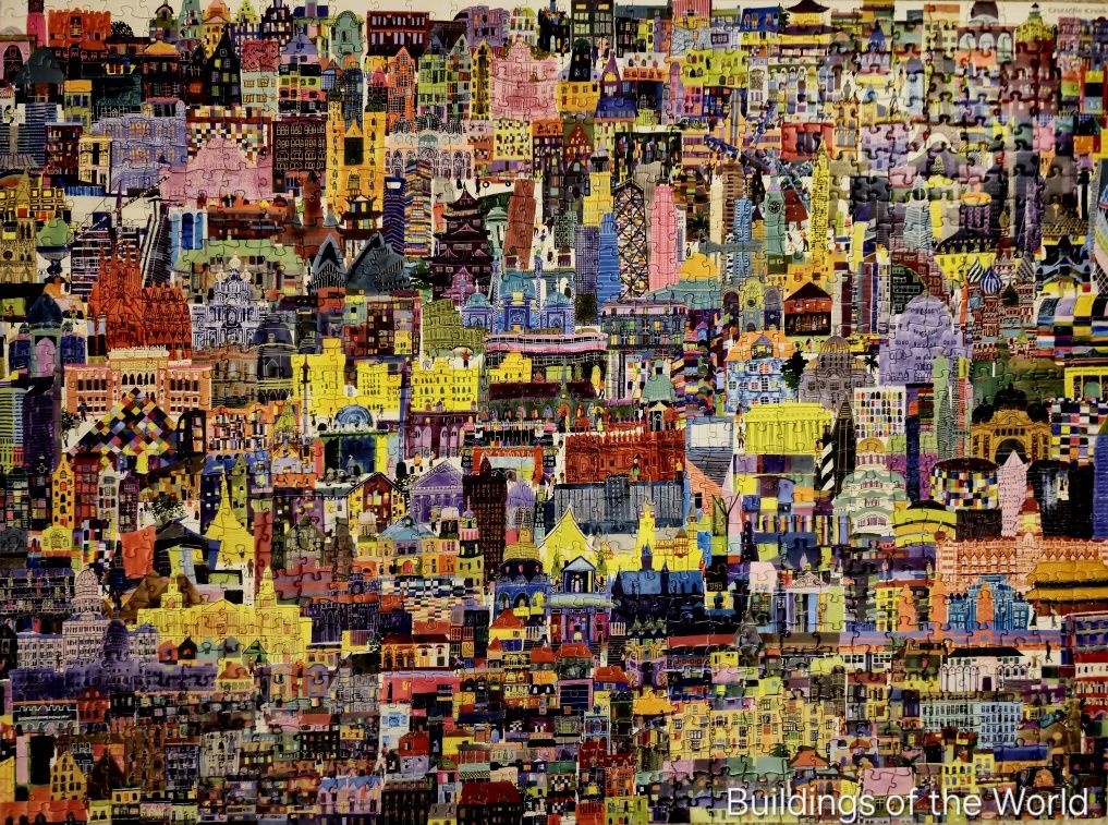 Puzzle "Buildings The World"