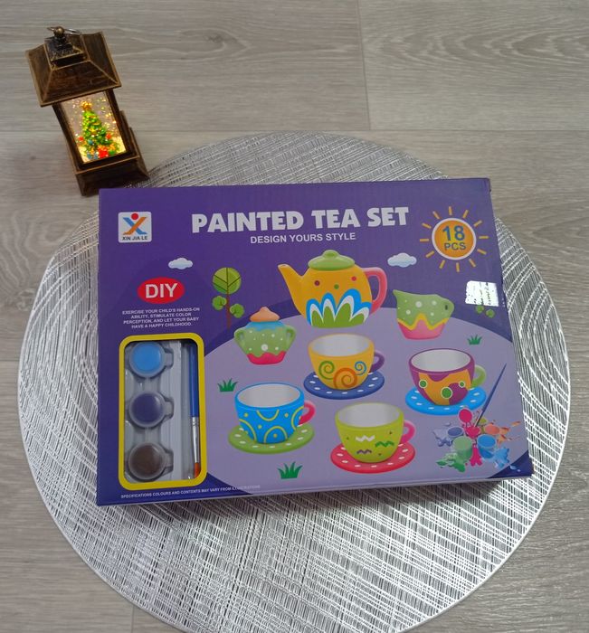 Набір для творчості Посуд для розфарбовування Розфарбуй посуд