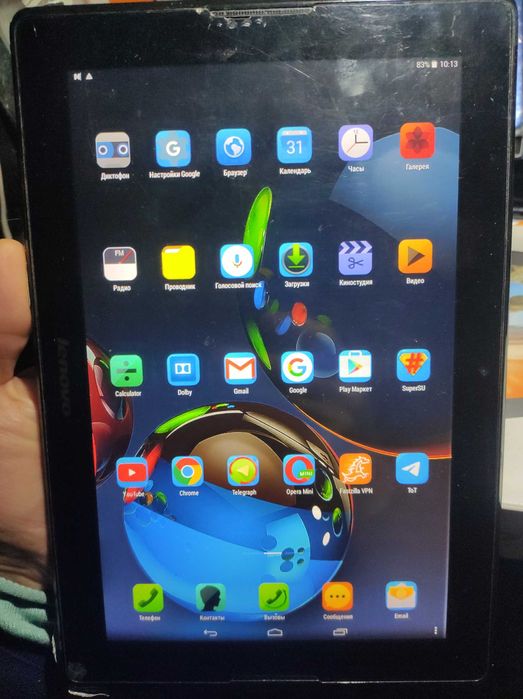 планшет  lenovo a7600   tab a 10  дефект