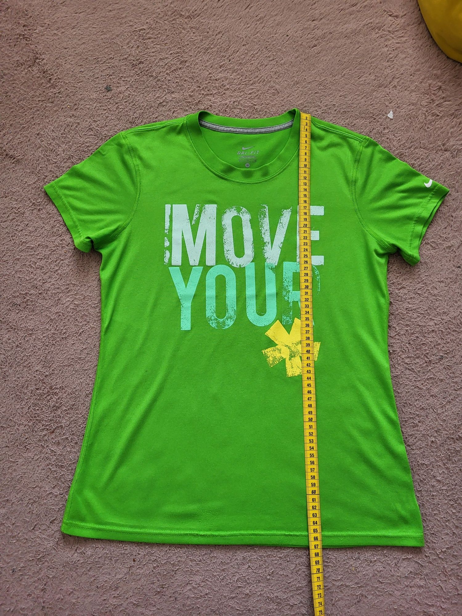 Koszulka Nike DriFit, rozm. M, Move Your *, zielona