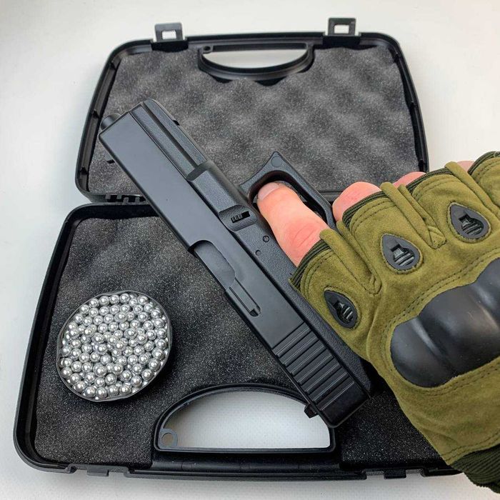 Дитячий пістолет Глок Glock 17 для дітей на пулях 6мм іграшка метал