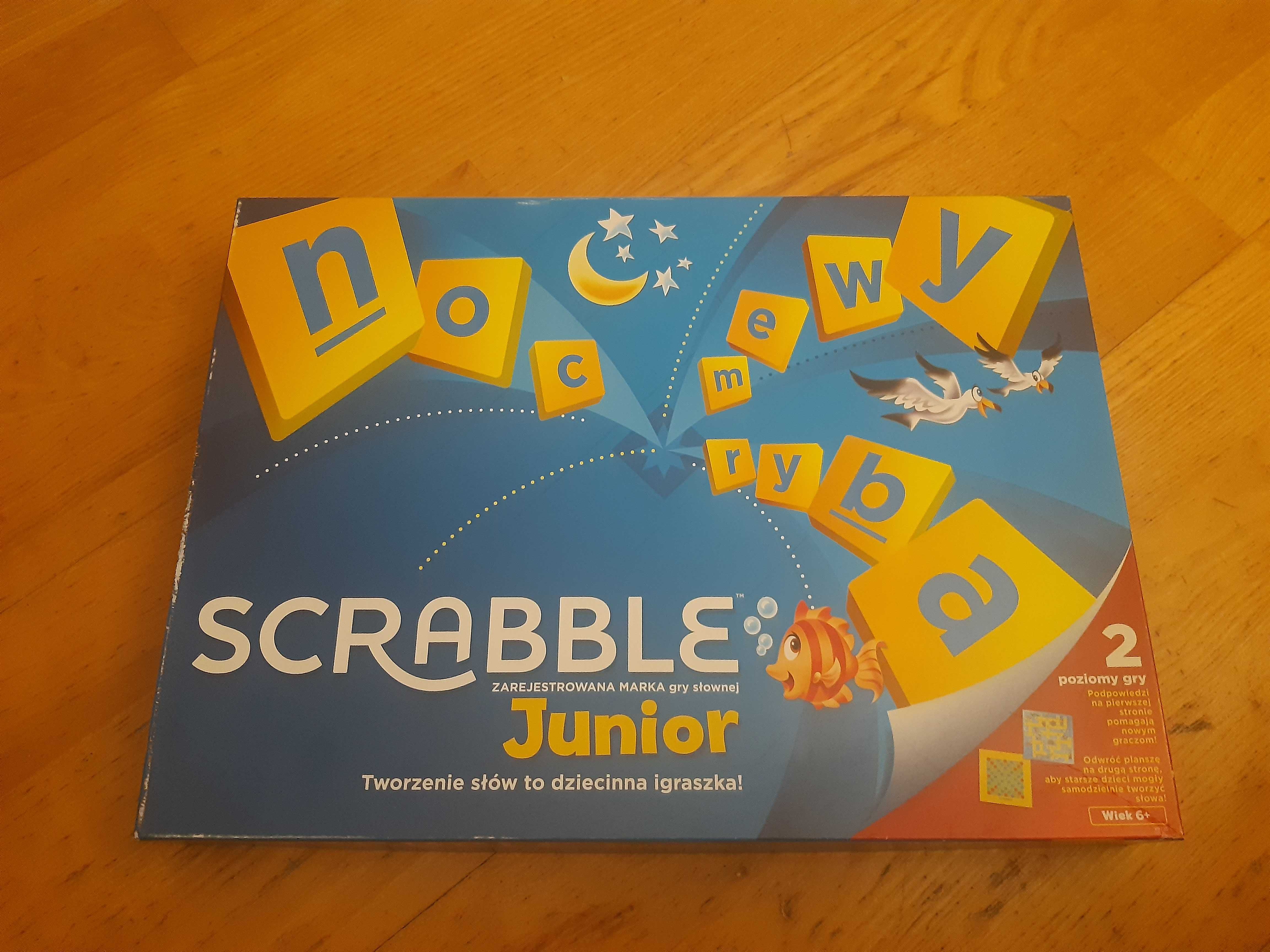 Scrabble junior - stan bardzo dobry