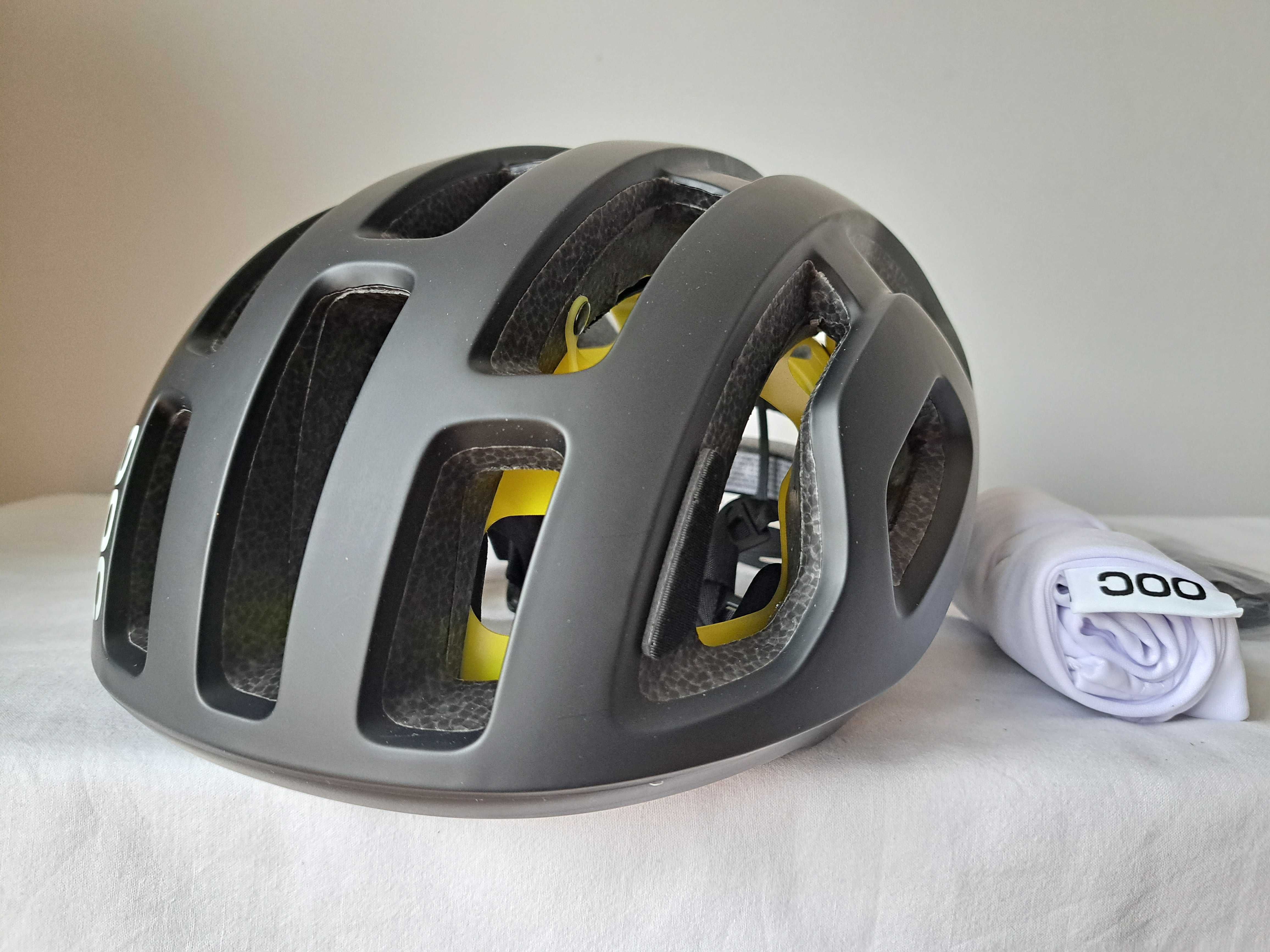 Kask rowerowy Poc Octal Mips Uranium Black Matt L 56-62cm