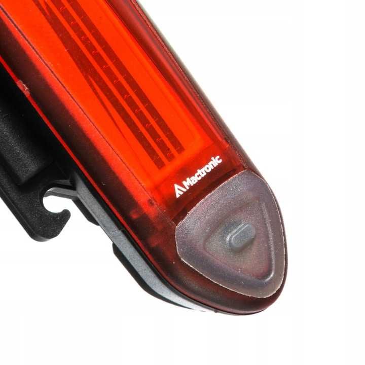 Lampa Rowerowa Tylna Akumulatorowa Mactronic Red Line 20 Lumenów