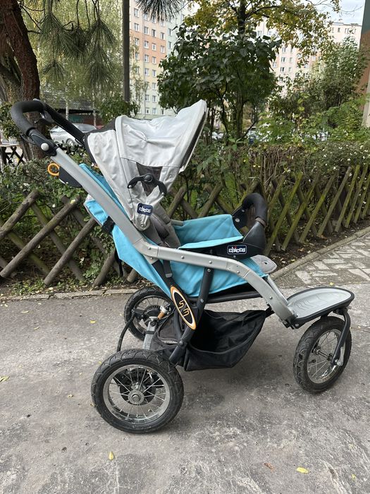 Rewelacyjny wózek górski, z hamulcem