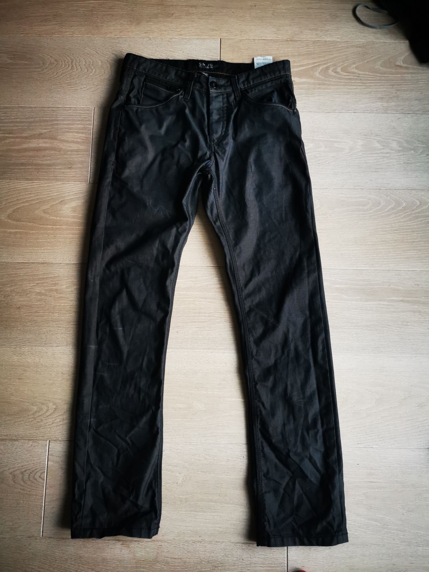 Spodnie męskie New Yorker Smoggrafitowe czarne 30/32
