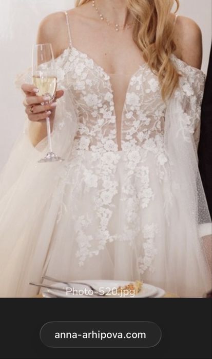 Весільна сукня • А-силует • Ідеальний стан